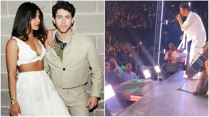 WATCH: Amid Joe and Sophie's divorce drama, Nick Jonas wins over fans as he serenades wife Priyanka Chopra