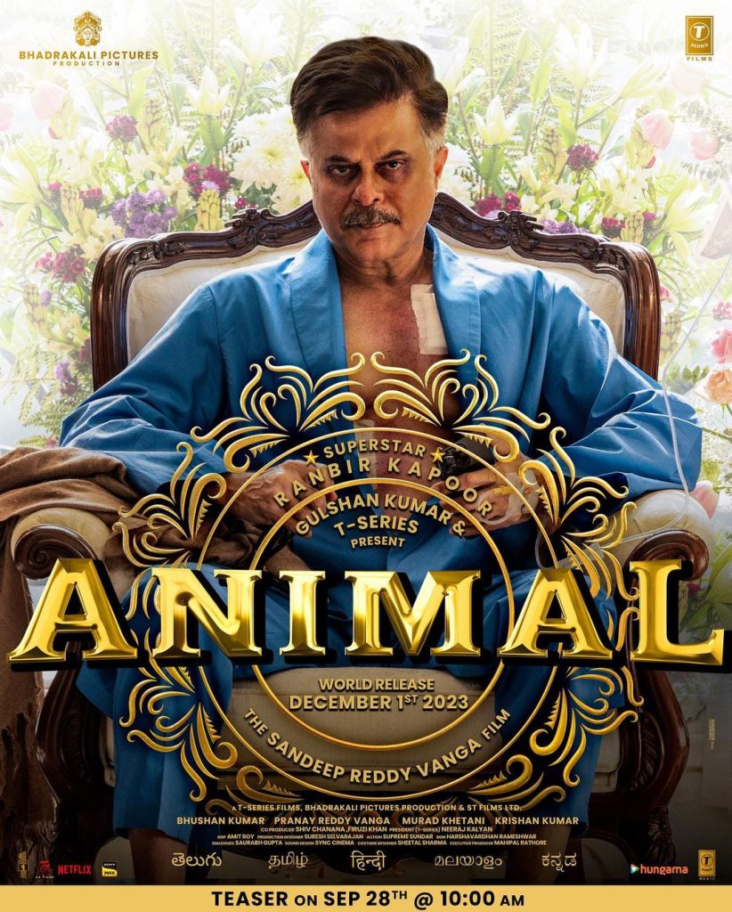 Animal Poster Anil Kapoor