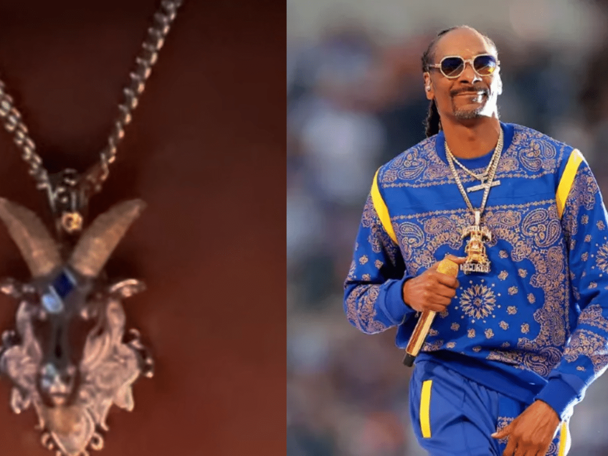 Snoop Dogg goat necklace