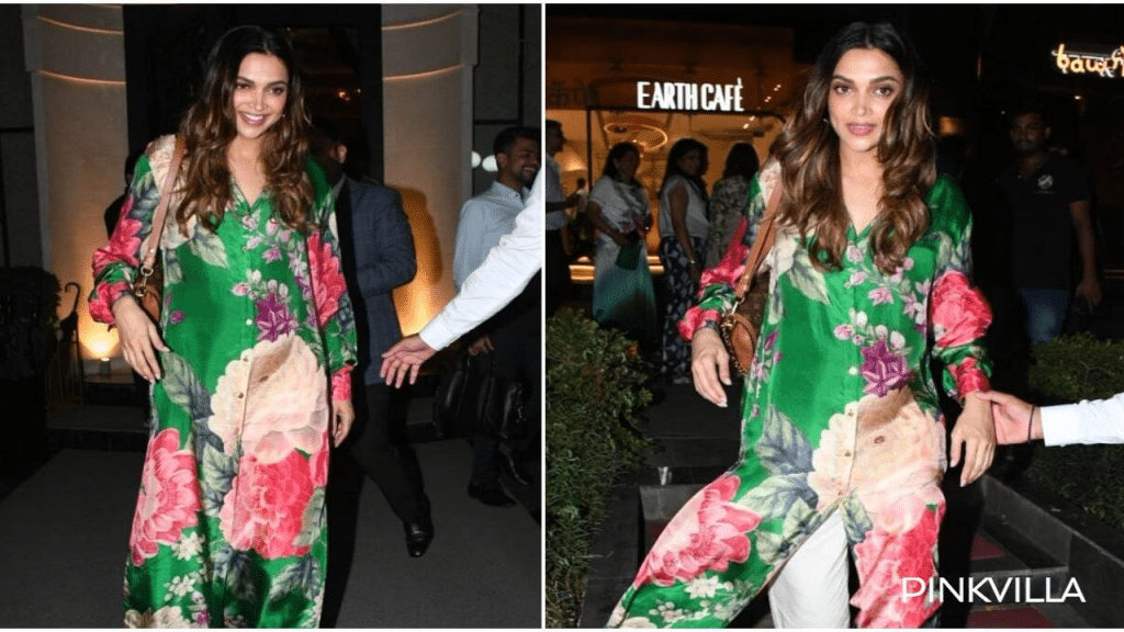 Preggo Deepika Padukone is bringing florals back to the life in an iconic dinner date look!
