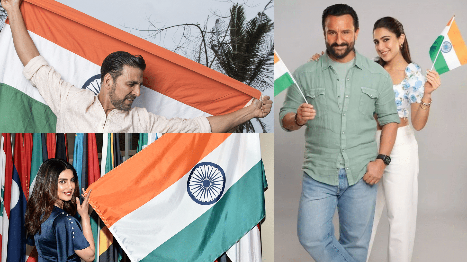 Independence Day 2024 Check out how Priyanka Chopra, Akshay Kumar, and