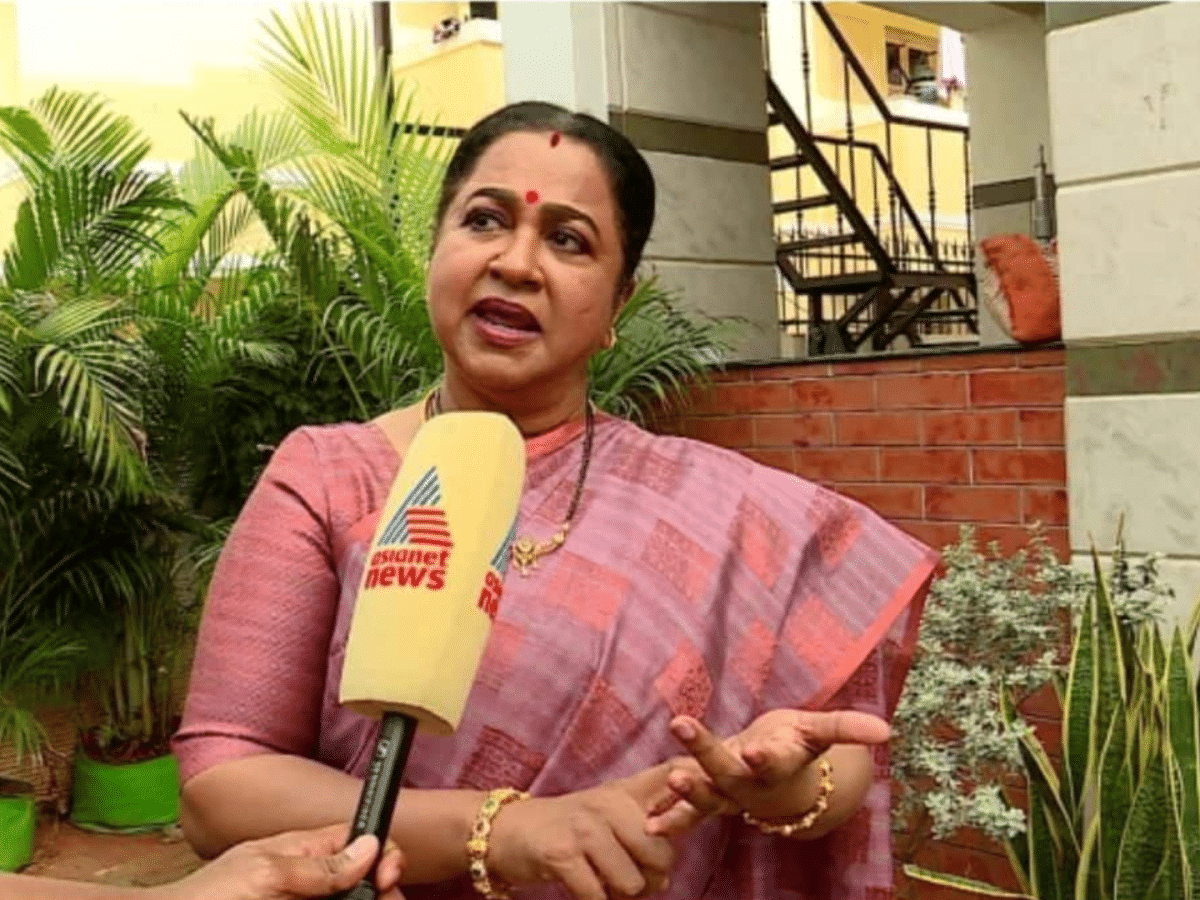 Radhika Sarathkumar on Hema Committee Report