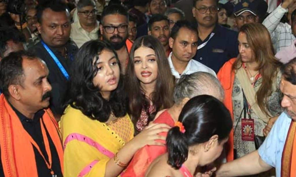 Aishwarya Rai Bachchan adds fuel to divorce rumours with Abhishek Bachchan after she gets spotted seeking blessings of Ganapati Bappa with daughter Aaradhya sans her husband
