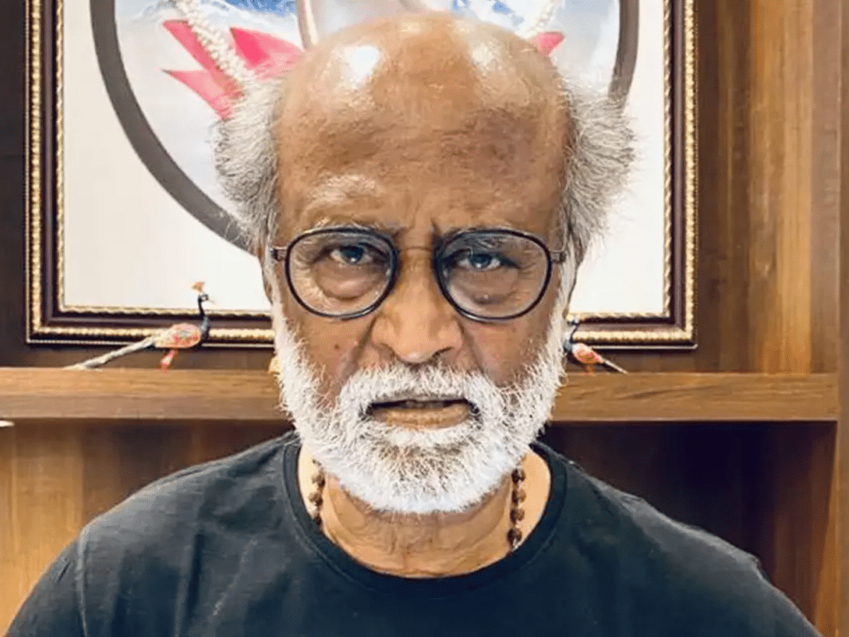 Rajinikanth loses it at the media as he arrives for 'Vettaiyan' audio launch, says 'don't ask political questions, okay?'