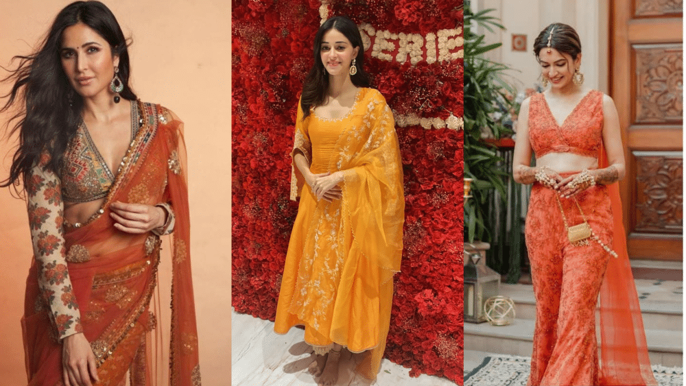 Navratri 2024 Day 4 Colour From Katrina Kaif to Ananya Panday