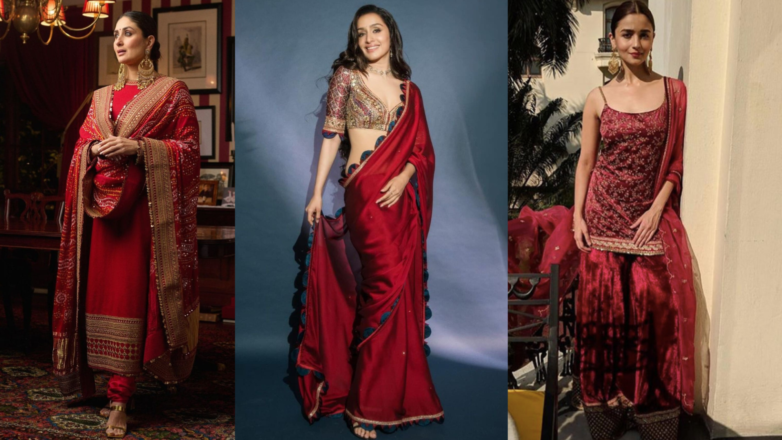 Navratri 2024 Day 6 colour From Alia Bhatt to Kareena Kapoor Khan