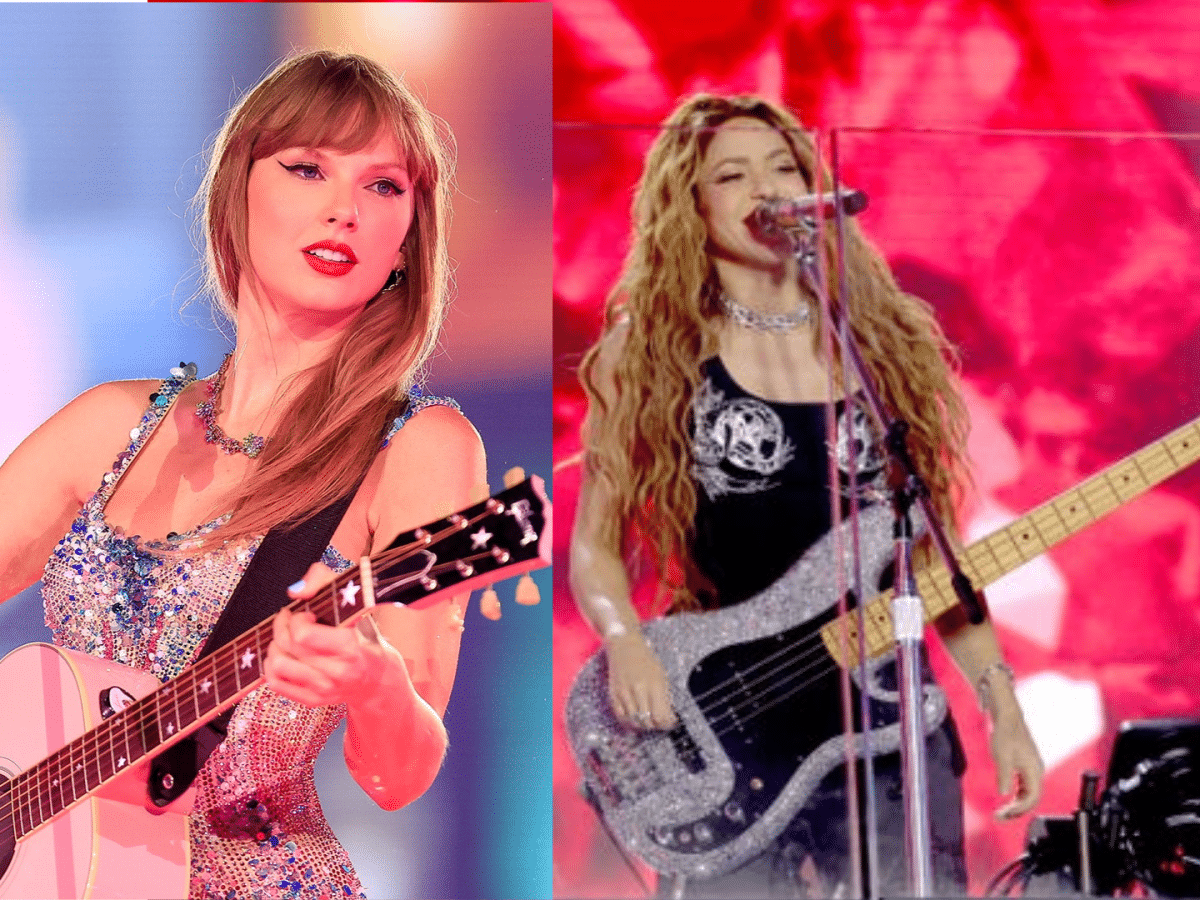 Shakira and Taylor Swift